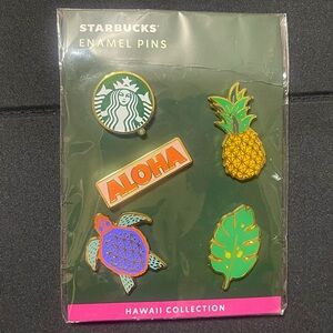 New Starbucks Hawaii collection limited edition pins! Set of 5